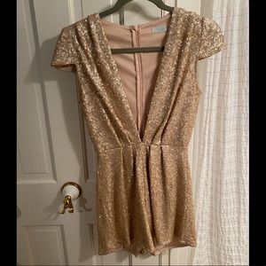 Sequin Romper